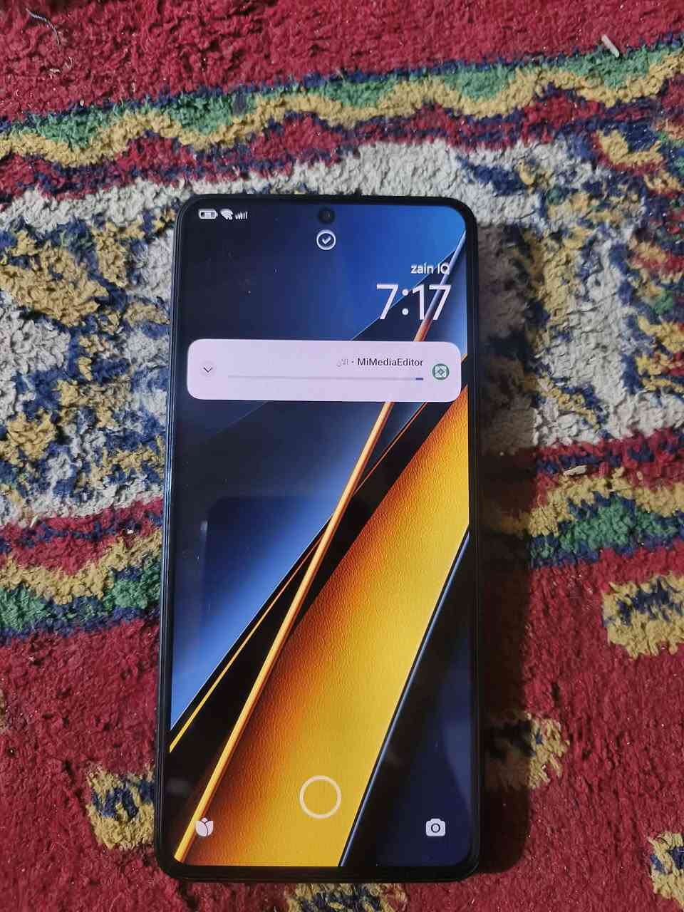 سلام عليكم جهاز بوكو x6برو للبيع
ذاكره 512
الجهاز ما مفتوح  مكفول 
بدون ملحقات فقط جهاز 
مكاني واسط قضاء العزيزية 
السعر 275 وبي مجال بسيط
***********
