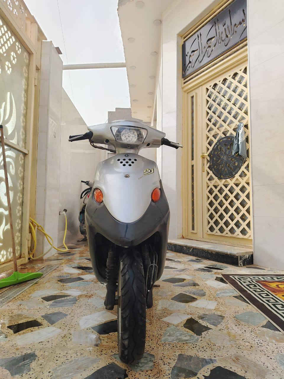 دراجه بيجي تسع زروف مكفوله من الويل الخلقي للويل الامامي وشرط الفحص سعر 750 ألف ما بيها اي مجال تشتري خابرني ما تشتري لا تعب نفسك لان هذا سعرها مكاني مقاطعه اربطعش الحولي مقابل مدرسه تحفه العراق اتصال على ***********
