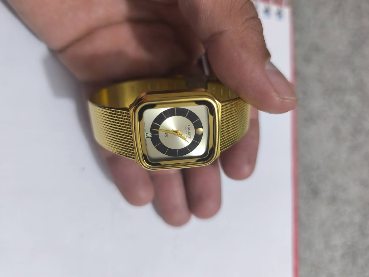 اورينت ياباني انتاج تسعينات
قطر ٢٨ 

مخزن نضافة عالية 

عداد شهري

السعر ١٠٠ الف

***********
