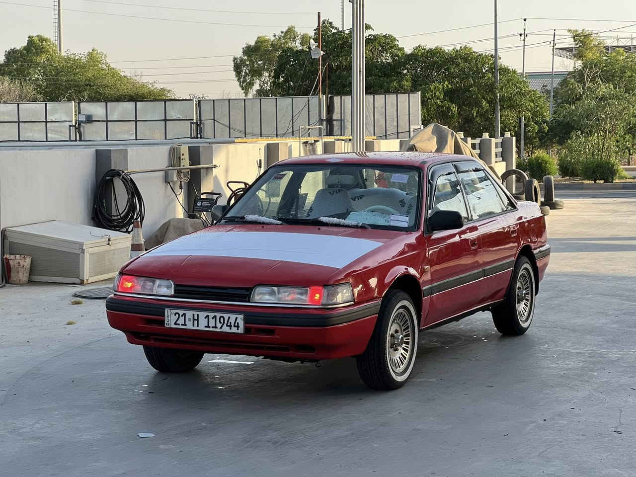 مازدا 1991 شرط بل باكيت 😮‍💨📦
ماشاءالله سياره كلش جديد برغي نقص مابيها🧧
محرك 8 بخ المرغوب كلش اقتصادي و قوي 🚀
گير عادي = گير محرك بشرط بل  باكيت 📜
كهربائيات + صدر امامي خلفي + تخم تاير كله جديد 🆕 
السياره مال جناي شغل و اطلع ما تخلي عليها دينار 
شاشة ايباد 📺 + بدون تبريد + صبغ حزام جماليه بدون ضربه 
السياره مابيها لا ضربه لا خياس كله بشرط 📊
رقم سليمانيه رقم سنويه كله جديد لحد 2030 بسمي شرط تحويل 
العنوان ~ كلار قضاء سليمانيه 📍
السعر ~ 39 وبيها مجال 💵💸
الهاتف ~ ***********
رجاءً اقرأ التفاصيل قبل ما تتصل ❗️
