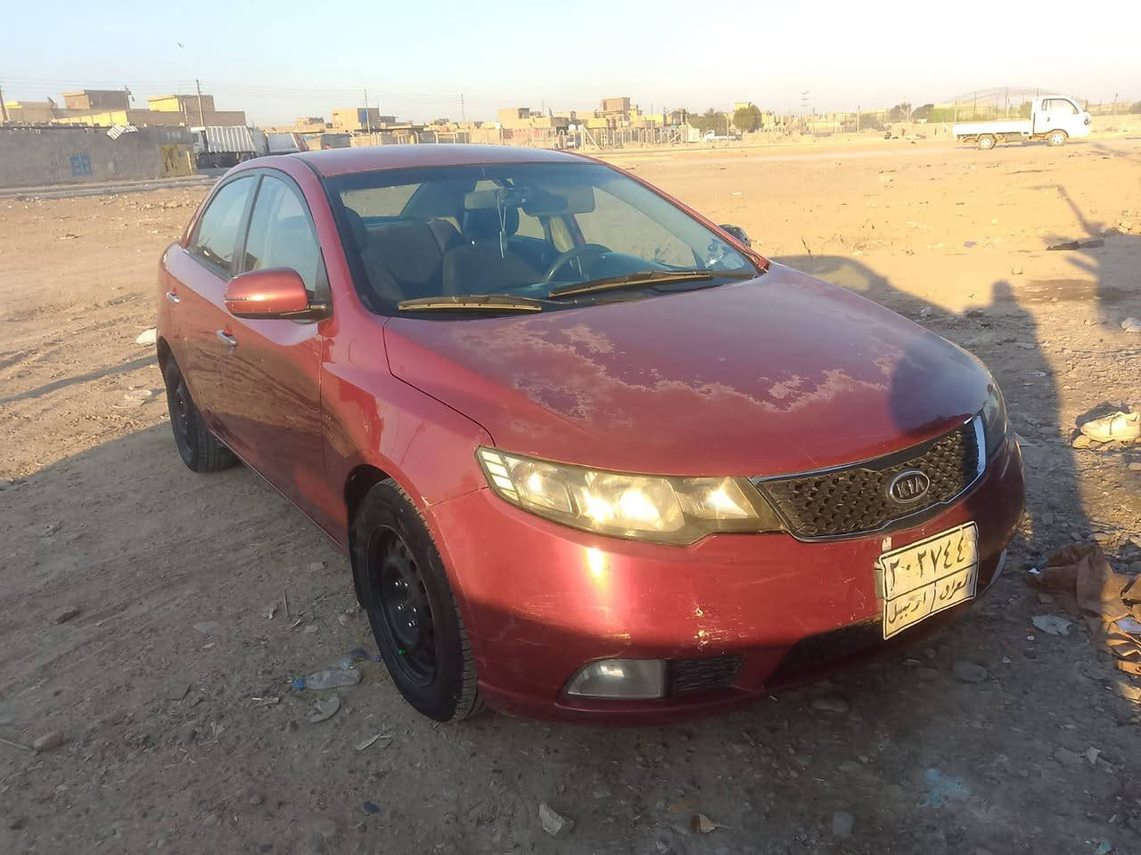 سلام عليكم 
سيارة سيراتو خليجية موديل 2011 
 تريد تحويل تريد وكالة حاضرين السعر 90 وبيهة مجال
ملاحظة اني مكلف ب النشر
هاذة راعي السيارة ***********
