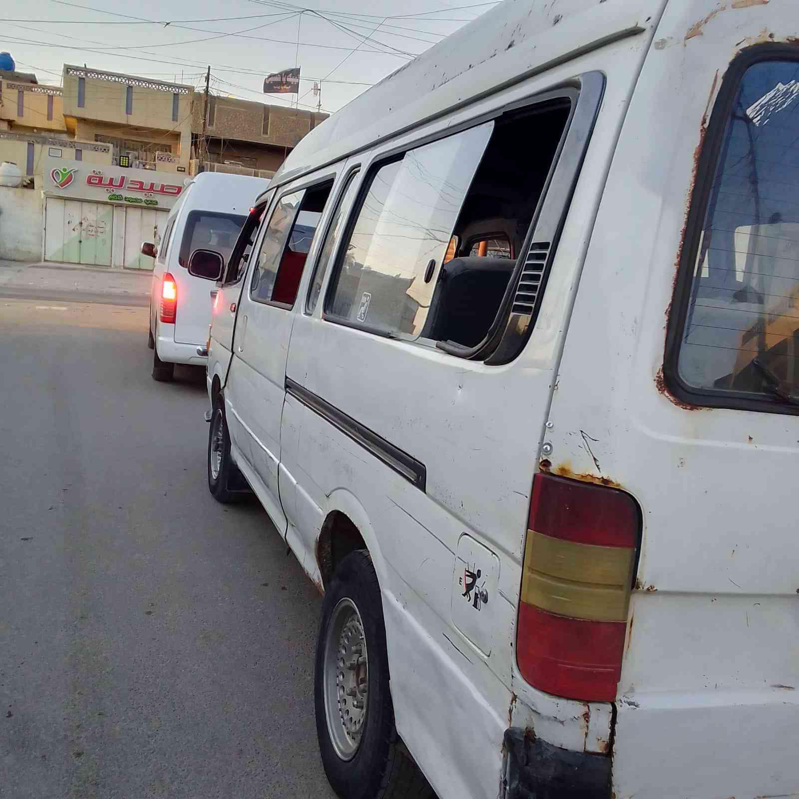 السلام عليكم
هايسه موديل 1992
كير محرك اكسن كفاله
كشنات نضيفات وجاهزه للشغل
تخم تاير تحويل ثاني يوم مشروع وطني سنويه2028
السعر 30ورقه وبيها مجال للطيبين 
بغداد الأمين الثانيه
الاتصال ***********
