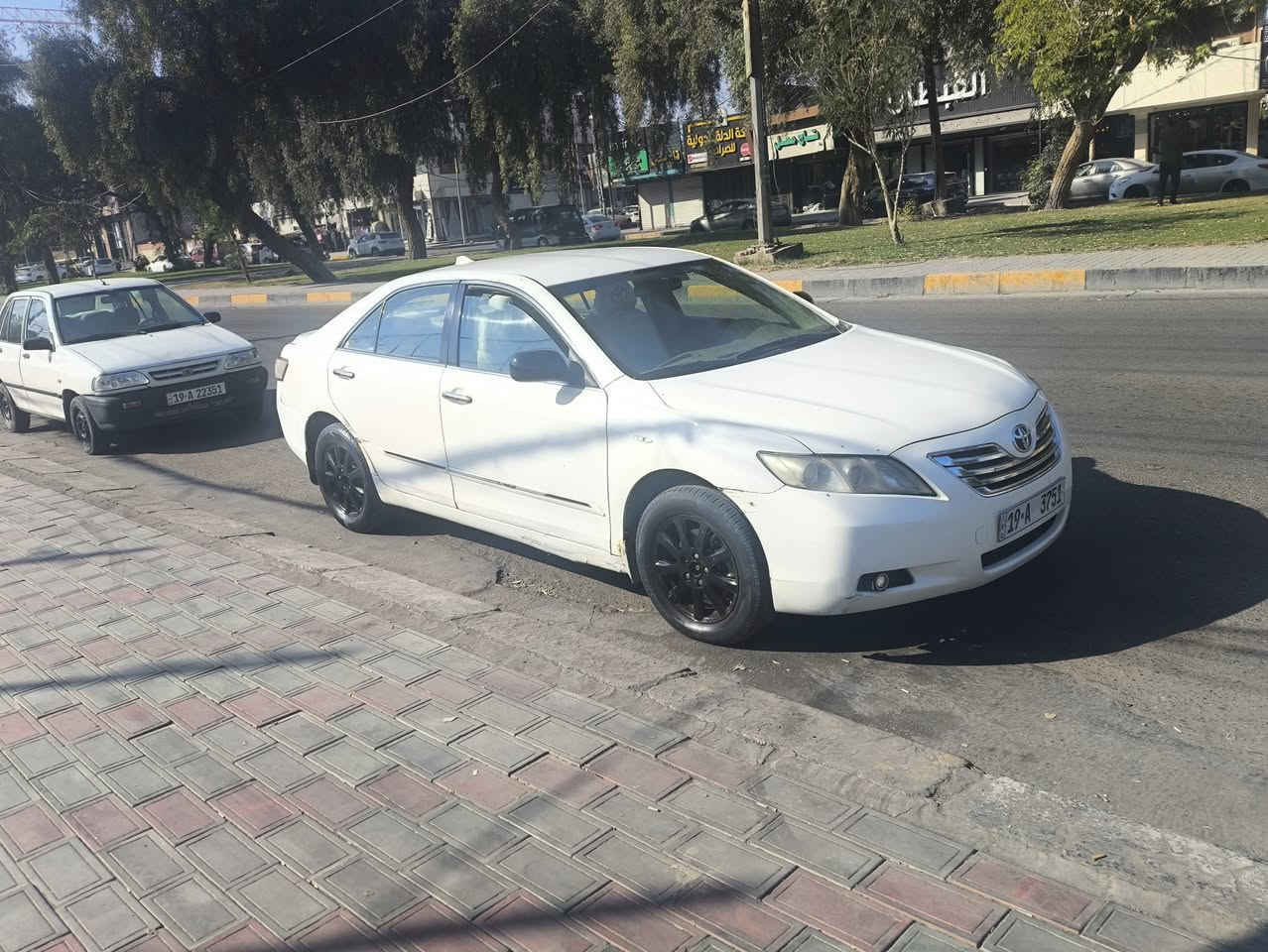 كامري 2007 خليجي.
محرك 2400
مكفوله كير ومحرك حداديه 
تبريد نقص غاز 
رقم كربلاء دولي تحويل مباشر 
السعر 91 وبيها مجال قليل 
مكاني كربلاء 
*********** وتساب وتصال موجود
