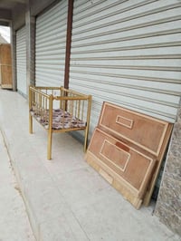 سرير اطفال • المنيوم • ١١٠×٦٠سم