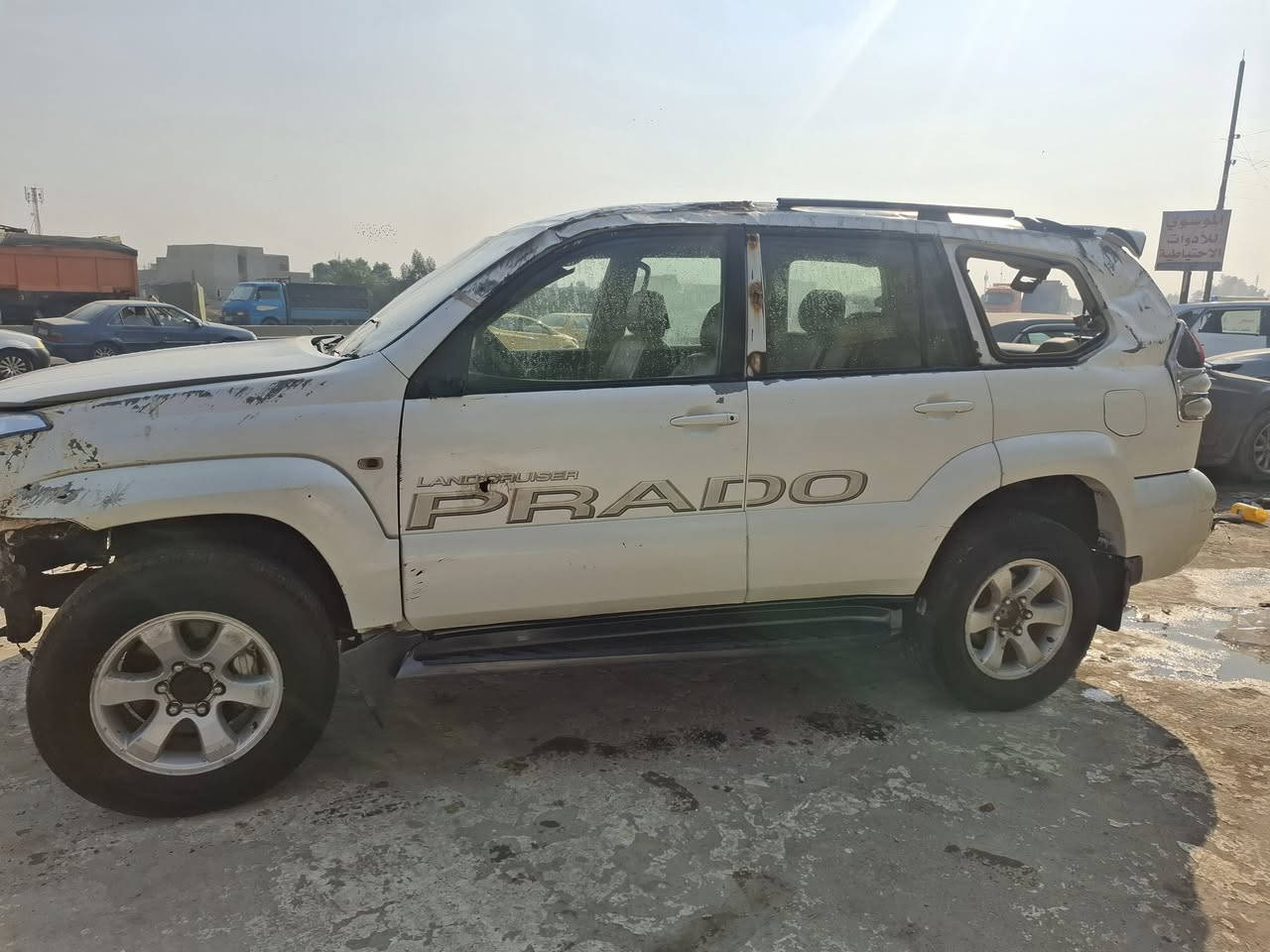 السلام عليك ورحمه الله وبركاتو
برادو مديل 2008رقم بصره 
الماني تحويل مباشر  
مكينه 4سلندر شغاله وتمشي
سابقن مكفوله 
سياره ابيعهه على حادثهه 
حداديه جديده مكان سياره 
بغداد بلديات 
***********
