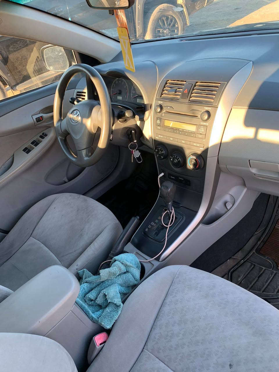 كورلا وراد امريكي.. موديل 2009...
السيارة حلوة .. بيها تبديل قطعتين بدون دواخل.. وبيها صبغ ٥ قطع اثر جراد.. ابيع حزام... رقم بغداد رقم جديد.... 
السعر ب١٠٠ وقابل لتفاوض.. مكانها بغداد الراشدية. 

للاستفسار اكثر
الاتصال على الرقم  ***********
 متوفر واتساب...
