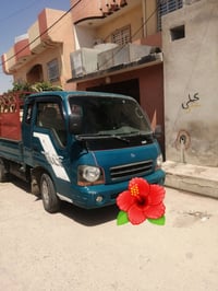 كيا حمل بزون موديل 2002 السياره رقم نينوى الماني باسمي مكينه و الكير م...
