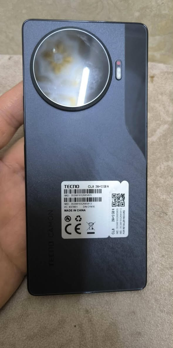 تیکنۆ کامۆن ٣٠پڕۆ 5g
زاکیرە 256
ڕام 12+12
پڕۆسیسەر  /diminsty 8200 ultimate 
90fps بۆ پەبجی 
شاشەی 144 hz 
 مۆبایلەکە 100 لە 100 پاکەو تەنیا گەڤەری لەگەڵ دایە 
نرخی 260 هەزار كركوك, العراق


**إذا كنت صاحب هذا الإعلان وتريد حذفه لأي سبب، رجاءا أرسل رسالة إلى الدعم الفني**