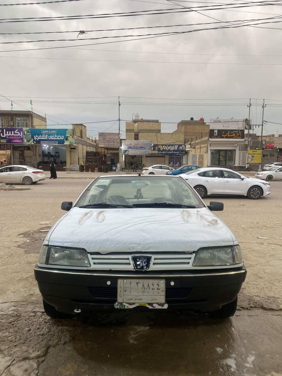 السلام عليكم بيجو روا موديل 9سياره جاهزه  كبل لشارع ربع مذب عليه مكينه كير حداديه  تخم تاير  غرفه جديده سعر 26وبيه مجال قليل   رقم هاتف***********
