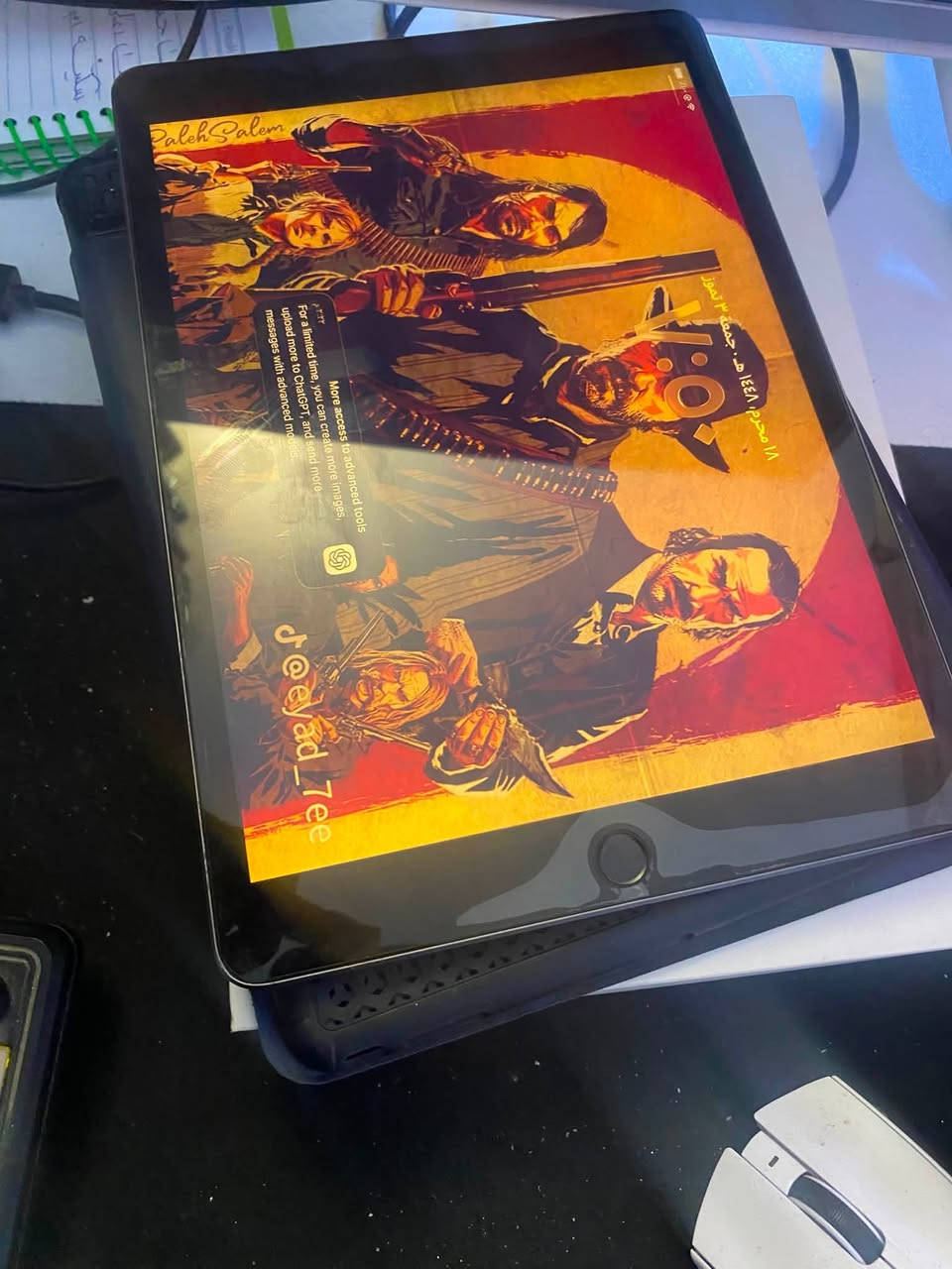 السلام عليكم 
ايباد ٩ ipad the 9 gen  
ذاكرة ٦٤ جيجابايت
سبب البيع اريد اشتري لابتوب موكلش يخدمني صراحة
للامانة الجهاز مفتوح مبدل بيه مدخل الشاحن 
سعره ٢٧٥ الف دينار عراقي
عنواني بابل ولكن  يوجد توصيل لكل المحافظات 
واتساب.  ***********
