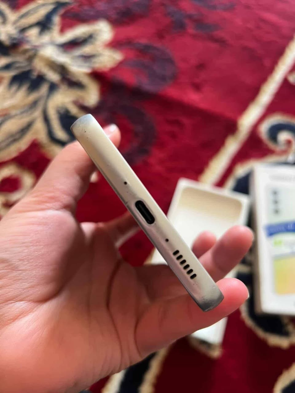 السلام عليكُم للبيع فقط ، سامسونج a34 5g ذاكره 256 ، نضافته 99% الجهاز جدًا نضيف واستخدامه على ايد وحده غير معرض للخدوش وللكسر وللتصليح ، قطعه نضيفه حيل وتكدر تفحصه وتاخذه وين ماتروح ، اريدة 225 مكاني بغداد الزعفرانية .


**إذا كنت صاحب هذا الإعلان وتريد حذفه لأي سبب، رجاءا أرسل رسالة إلى الدعم الفني**