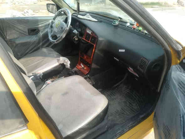 السلام عليكم بيجو بارص البيع كفاله عامه عده مصلحه الهلالت تخم تاير صدر جديد كير و مكينه جديد دوشمه جديده السعر 48وبيهه مجال حك الجيه هاذا رقمي ***********
