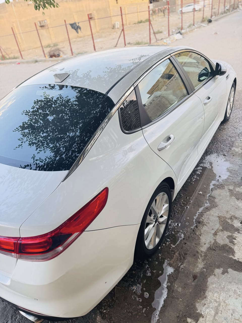 سلام عليكم للبيع او مراوس حسب القناعه اوبتيما 2018 وارد امريكي حادثها موضح ب صوره سياره جديده كارتون تجي وتشوف بعينك  رقمي  (***********)
