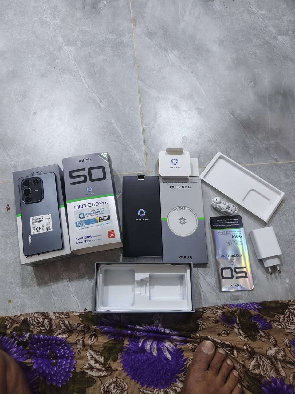 للبيع
انفينكس نوت 50برو 

ذاكره 256

العشوائيه 24

جهاز جديد جدا

نظافه 100% 

بعدا بلجيس

ملحقاتها كامله

سعره 275 قفل قفل

مشتري ب 350

هاتف

***********
