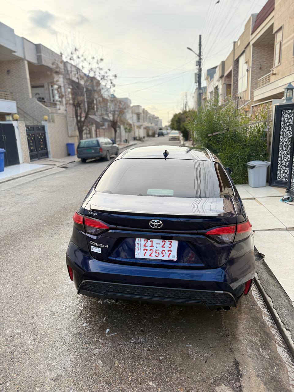 تویوتا کرولا 2022ڕەفزی مرورە لێدروای هەولێرە  5پارچەی بۆیاغە شانسی پێشەوەی هەر دوولای گرتوە
*********** أربيل, العراق
