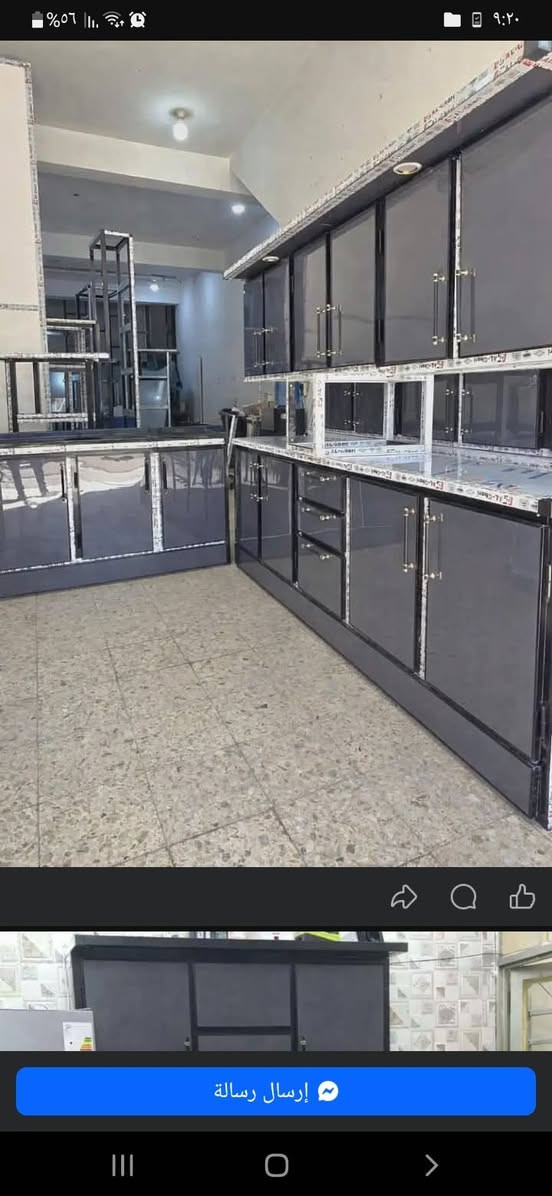 سعر لمتر 110 الف فقط محشي خشب#كاونترات  حسب الطلب محشي خشب   
مع ضمان صيانه لمدة 3 سنوات 
اسعار تنافسيه 🔥🔥 
متوفر استندرات 2متر ارضي مع ملحق  
 مع سنك متر ونص مرمر.    
رقم واتساب /***********
#للجميع 
@إشارة 
#يوجد_نضام_قسط 
#محاويل_المكان_قرب_المدرسة_اكادمية 
#المعرفة_الاهلية
