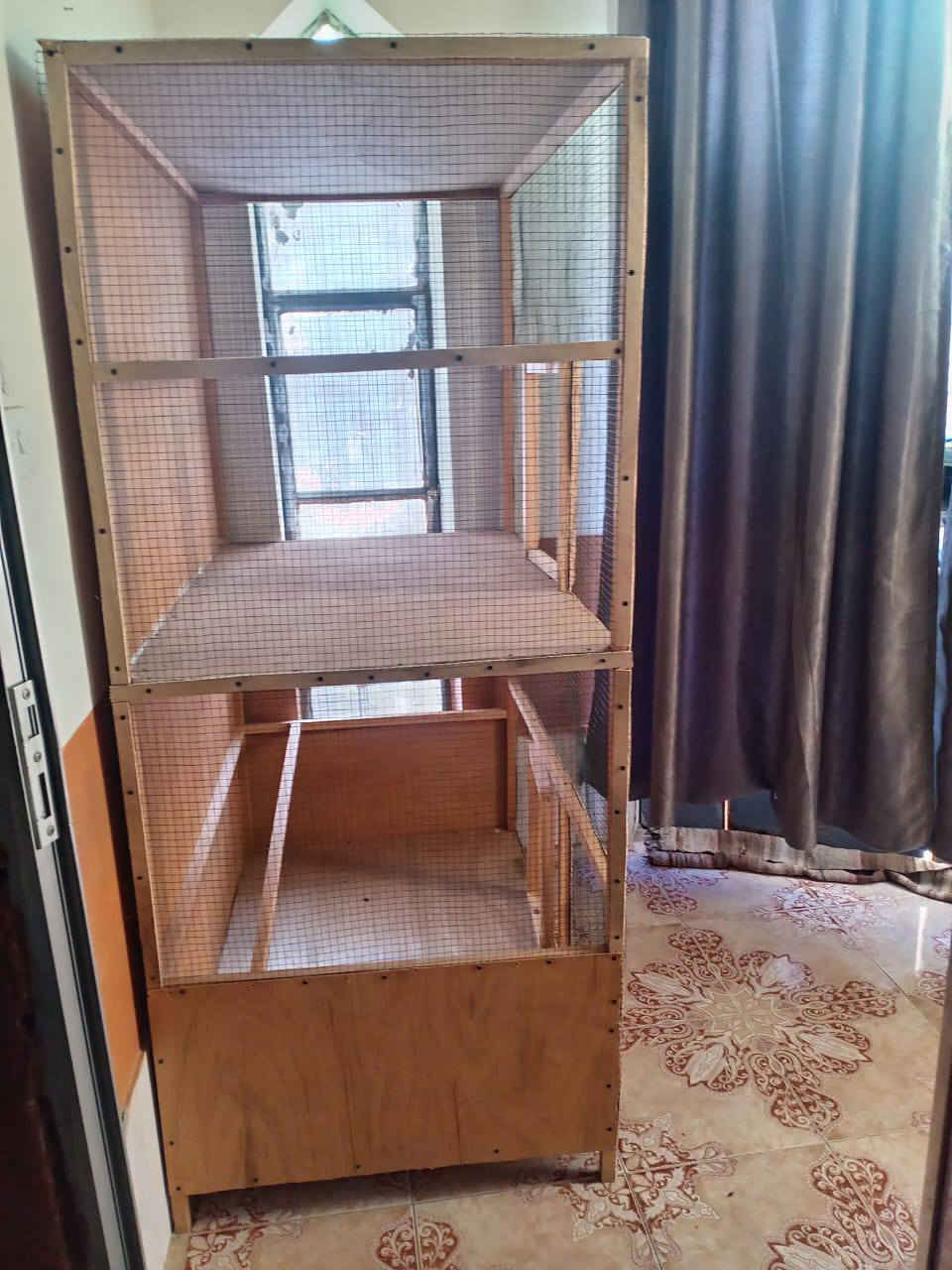 مكلف بلنشر متاح قفص جديد مامستعمل الطول مترين العرض متر وعشرين النزال تسعين اكثر ستفسار نتصل***********
