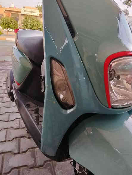 للبيع دراجه بوليسي جديد كل نقص ما بيهه بيهه ضرر بسيط موضح بلصور استخدام أقل السنه سعر 900 وبيه مجال بسيط ***********
