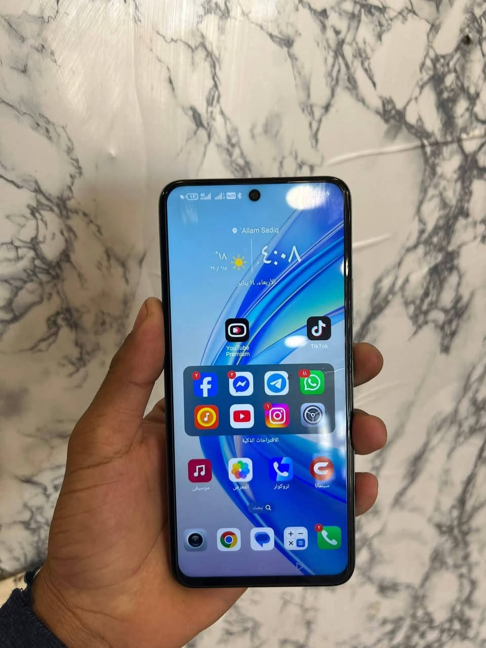 للبيع هونر x7b جهاز يخبل وفول الفول يعني جهاز راقي و ذاكره ٢٥٦ كامره 108ميكا بكسل كلش حلوه بس بي شغله بسيطه من تستعمله هواي كلش يرست 50ثانيه ويخبل سعره 140 مكاني ديوانيه وتوصيل اكو


**إذا كنت صاحب هذا الإعلان وتريد حذفه لأي سبب، رجاءا أرسل رسالة إلى الدعم الفني**