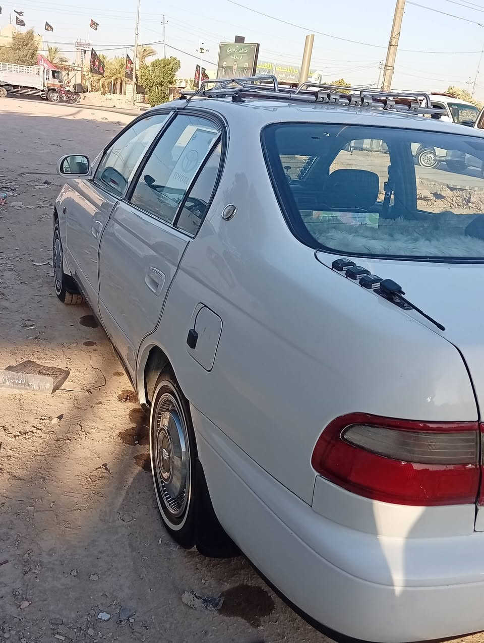 السلام عليكم كرونا نفخ مال جناي
المواصفات 
مكينه 1800 ام الجف
تبريد شغال
دشبول يسر بلاد
ستيرد دركه رباعيه
سايد بريك يسره
يدت اشاير يسره 
شاشه عارض حجم كبير
كامره خلفيه
ريمون ينتر لوك
لايتات زنون شمسي
كهربائية كله شغاله بلاد
السياره مصبوغه حزام جماليه
سستم سماعات 
تخم تاير خطه بيضه
السياره مال جناي السياره سنويه باسمي سعرها ٦٠ وبيها مجال هاتف ‏‪***********‬‏ عنوان سيارة نجف
