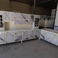 كاونتر ارضي ٣م • سنك مرمر ١٫٥م