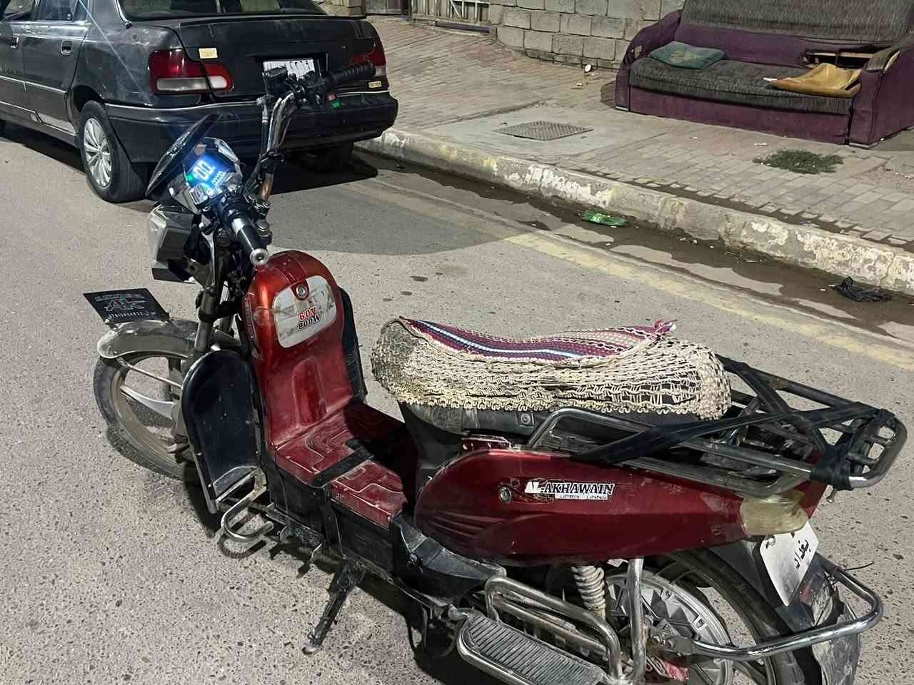 تفدراجه هارلي للبيع بطاريات ١٠بيه ضررمتوسط سرعته ٦٠سعر ٢٥٠وبيه مجال وتساب ***********للستفسار اكثر خاص
