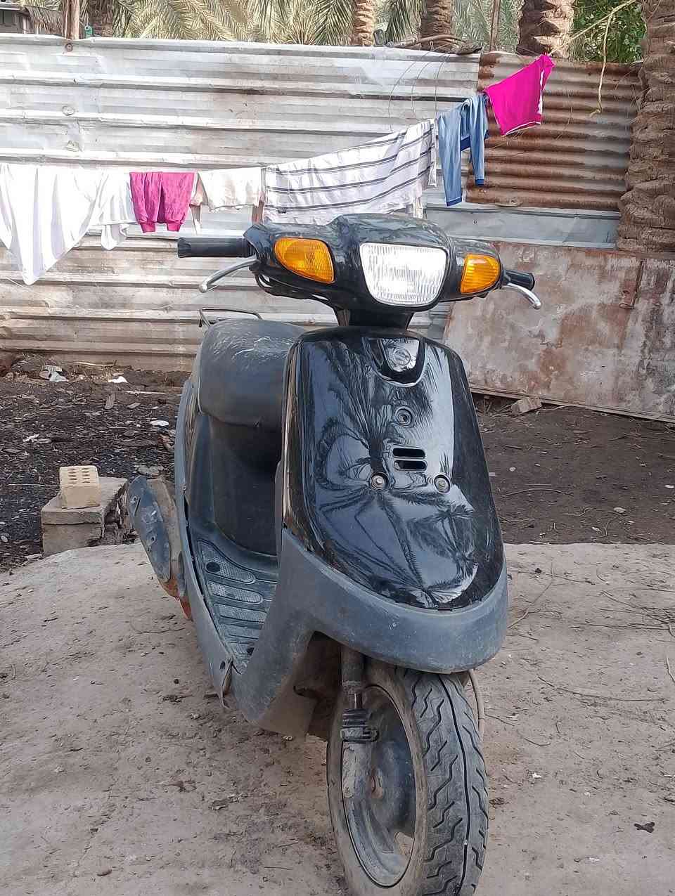 السلام عليكم دراجة بطة خطين للبيع خير من الله   كهربائيات شغاله مكان مسيب سعر 200 اي ستفسار ؏ رقم ***********
