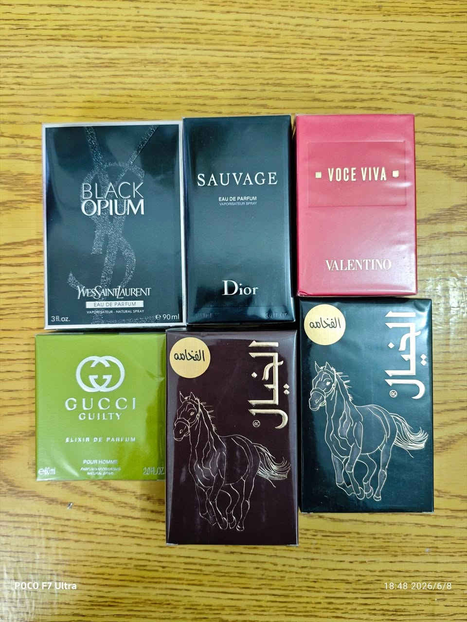 تتوفر مجموعه من العطور التيستر الاوربي المميزه جدا 
و عطور  الماستر كوالتي 😍 مع عطور خليجيه اصلية ❤️‍🔥
جميع العطور  صناعه درجه اولى ،  😍
 عدد العطور 15 عطر   للبيع مفرد أو أكثر من عطر👑😍
تتوفر خدمه توصيل لجميع محافظات العراق 
 للحجز والاستفسار واتساب او مراسله او تعليق
رقم الهاتف :   ***********
