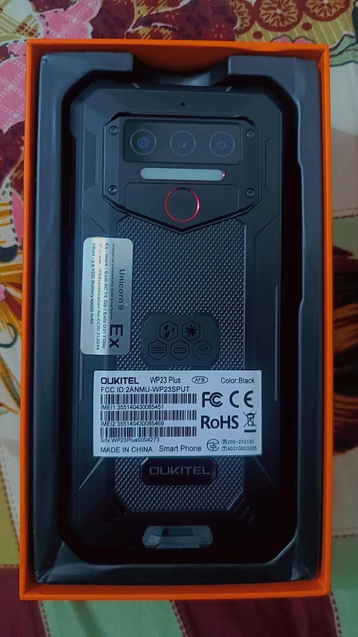 موبايل EX
جديد مامستخدم 
لون اسود
رام 24
ذاكرة 256 (يتحمل رام 1T)
بطاريه 10600
اندرويد 14
IP68 WATERPROOF ضد الماء 
IP69 DUST-PROOF ضد الصدمات
اصدار الجهاز 2025
شريحتين 
بصمة 

كامل ملحقاته وشهادات الخاصة ب EX
السعر 300


**إذا كنت صاحب هذا الإعلان وتريد حذفه لأي سبب، رجاءا أرسل رسالة إلى الدعم الفني**