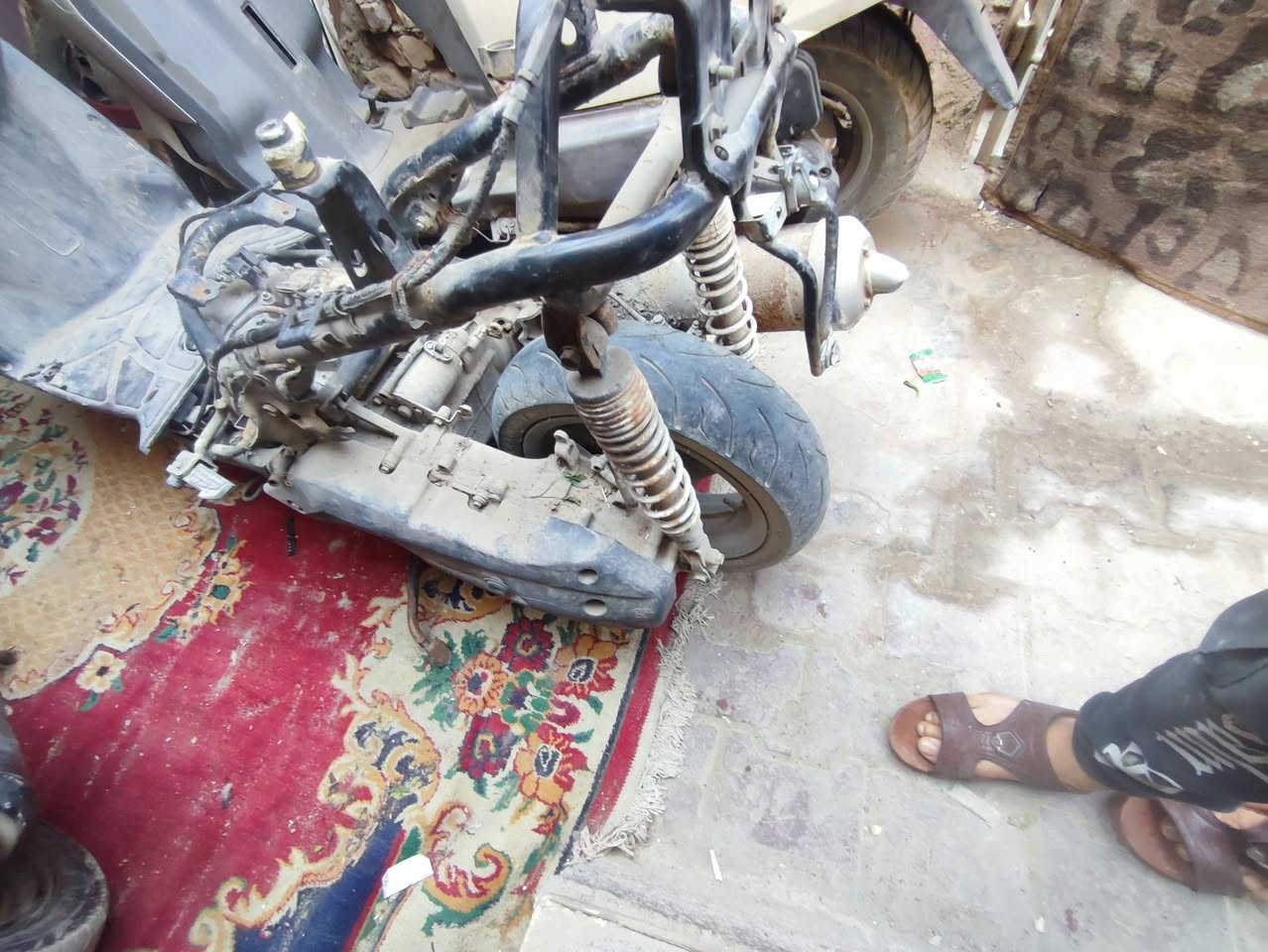 سلام عليكم دراجات 3البيع وحدة سكنس وثانية بيكم وثالثه اف س سعرهن 200رقم ***********
