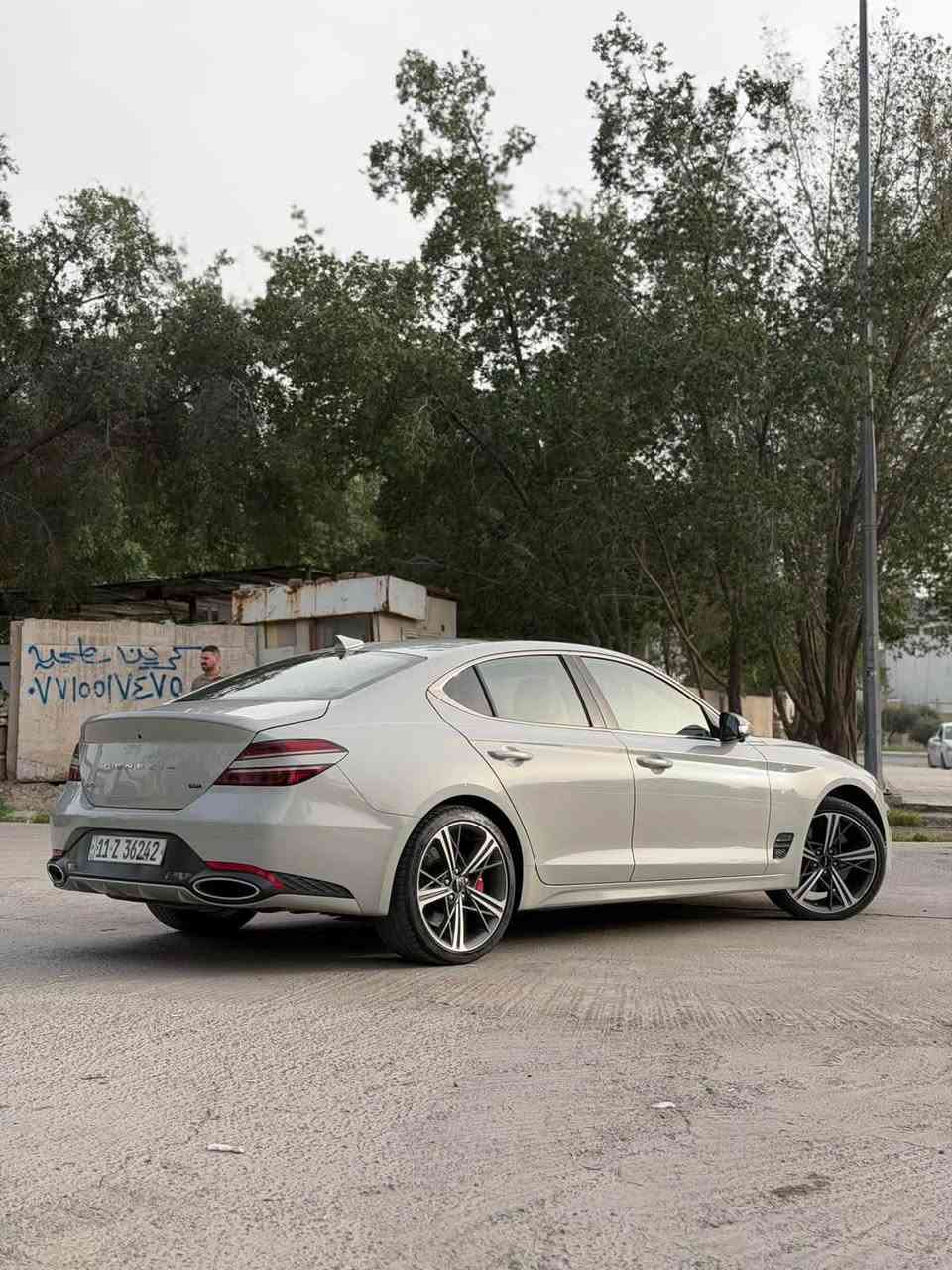 جينيسس G70 برستيج اعلى فئة

ملاحظة اقره التفاصيل زين ✅

ابيع فقط للي يعرف بسوك الجينيسس

وميقارن بلي بيها اكثر من قطعة وايرباك ✅

السياره مميزه ✅

جينيسس  G70 V6 تو ويل بلادي 

3.3 توين توربو🚀🚀

كير 8 نمر ✅

الموديل 2024

الممشى ١١ الف مايب قابل للزيادة

اللون مميز اوفايت  متغير

الضرر بنيدفقط  تبدل بوكالة ونصبغ درجة اولى مع تبديل دعامية نفس اللون بدون
 

راديترات مي وتبريد وتوربو وكير بلادي

ايرباك ستيرن فقط

الفئة برستيج اعلى مواصفات

داخل جلد بقلاوة مطرز باحمر حزام احمر بلادي

سقف وتكم ودشبول خلفي كنتارا اسود ومطعم ب احمر 

اربع كامرات 

بصمات صندوك مع بيبان مع كارت 

ويل 19 تو سايز مع اطارات مشلن بلادي

فجوج بريمبو احمر

رادار امامي وخلفي وجانبي وخروج عن المسار

داتا شو عالجامة الامامية

حساس امامي خلفي

اكتف كزوز بلادي

كشنات تدفئة تبريد وستيرن هيتر

كشنات وستيرن كهرباء مع خاصية الخزن

منفذ شحن وشاحن واير ليس 

ابل كار بلي واندويد اوتو

لايت اوتو

ماسحات اوتو

مرايا جانبيه شفط واشارة وهيتر ورادار وقلاب 

صندوك كهربائي

فتحة سقف بانوراما

سستم صوت ليكسكون

تشغيل عن بعد

شفتات ستيرن

كيجات الكتروني

جام اوتو دبل ٤ ابواب 

كصيتها وصلحتها تصليح درجة اولى مع الترقيم

السيارة صاروخ جديدة جدا بدون اي كلوب سيرفس

السعر 270$ 
استفسار اكثر اتصل او واتس اب
***********
