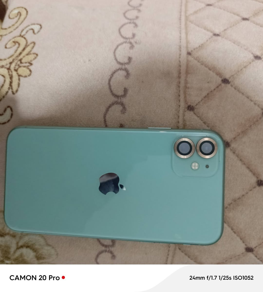 السلام عليكم
للبيع آيفون 11عادي ذاكره 128 جهاز نضيف حيل بطاريه 85 فيس ايدي شغال مكفول السعر 300وبي مجال بسيط مكاني حله ورديه ***********
