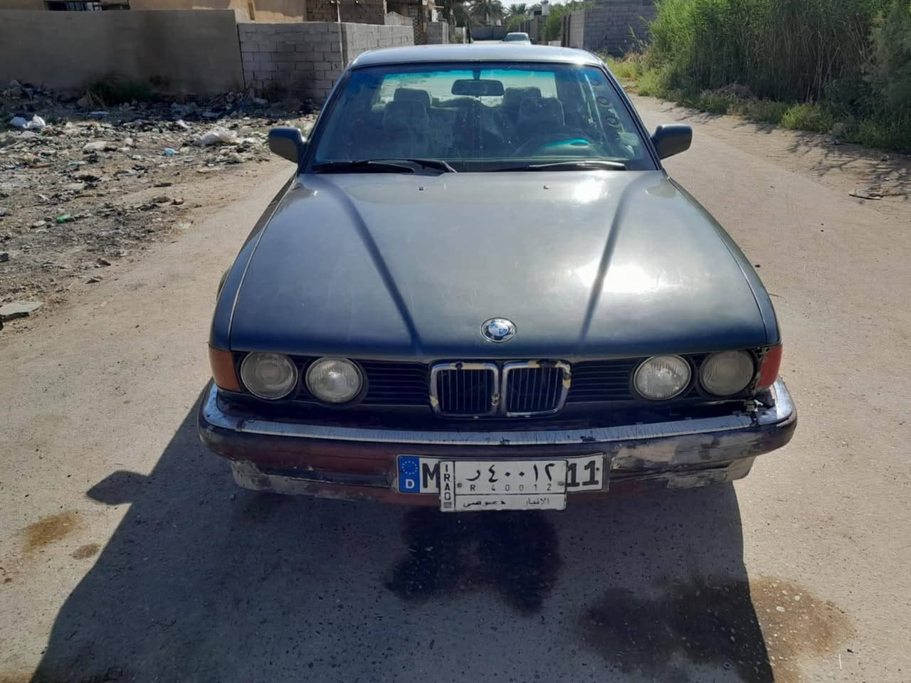 للبيع بي ام موديل 91 كير وتماتيك 730محىك مفتوح كير ومحرك جدد تخم تاير سياره مصبوغه حزام جماليه رقم انبار تحويل مباشر سياره جاهزه نقصهه تبريد كمبريسر عاطل السعر 42 وبيه مجال بسيط العنوان بابل الحصوه *********** 
***********
