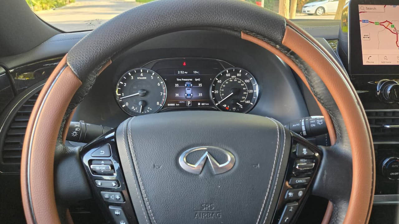 تلفون ***********
اينفنتيQX80 2024
مواصفات فول فول ٥ كامره رادار حساسات سندوق شفت لايت زينون كوشن جلد كوشن كاره با دبل اكسل كوشن تدفيه شغال فول فول مواصفات ماشيه ٦٥ الف كيلو
رقم سنوي هزه جديد تحويل وكاله غرامات ب شرط
صبوخ ٢ قطعه بدون دواخل بدون ارباكات 
سعر ٤٩٥ ورقه بها مجال اكر, نينوى
