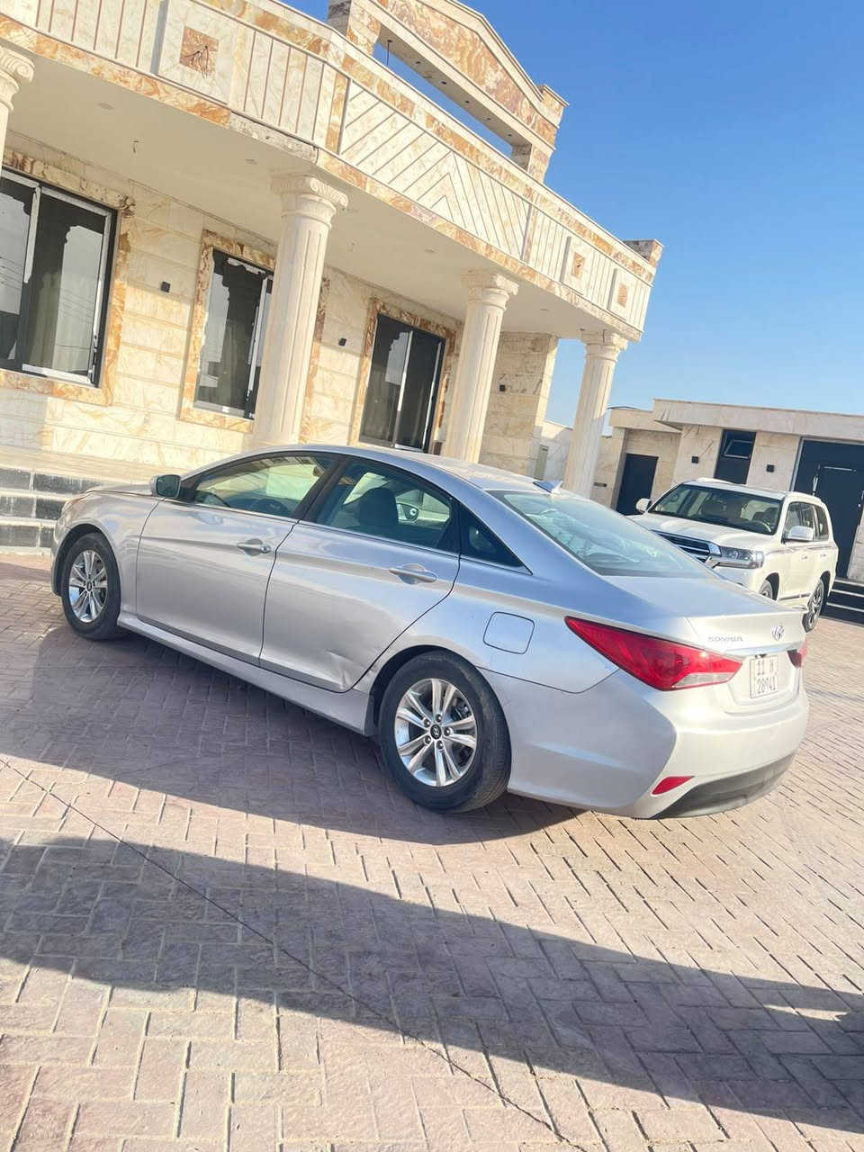 سوناتا 2014 امريكي 2400GDI بيع ومراوس بعالية  السونار مرفوق 
منظومة غاز داخلها غرفتها اخت الزيرو سيارة نظيفة وجاهزه مكاني بغداد االتاجي المصابيح 
السعر 102 
*********** بغداد, العراق
