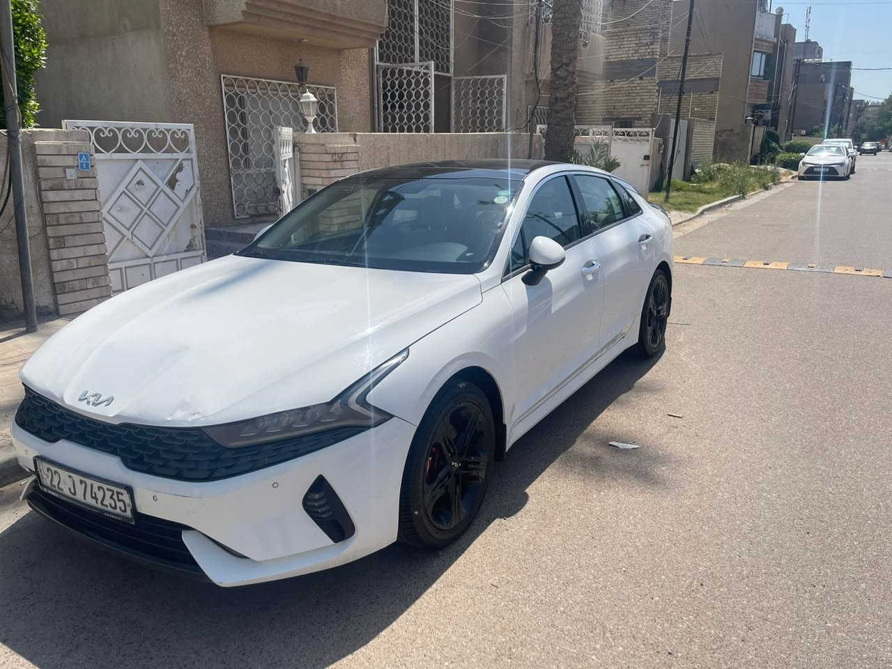 كيا اوبتما كي 5 موديل ٢٠٢٣  بانوراما بصمه رقم اربيل بأسمنه بيها فقط البنيد بي بعجات صارت بدون اي تبديل ولا تصليح ولاصبغ 
مكاني بغداد المنصور سعرها 18500 يعني دفتر وخمسه وثمانين ورقه للاتصال***********
