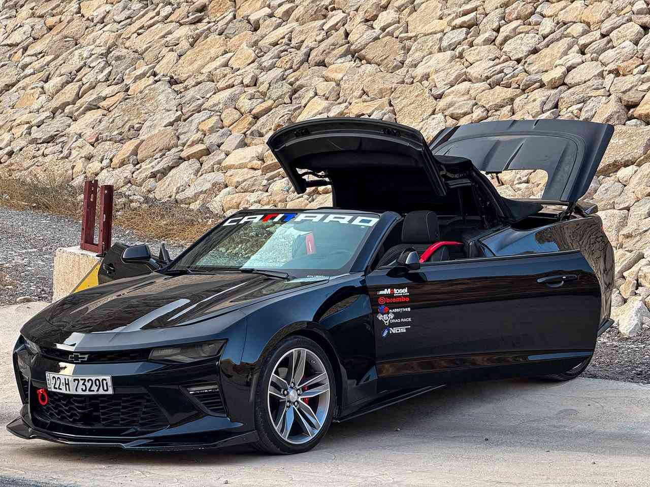 کامارۆ
مۆدێل 2017 
V6 
ماوەی ڕۆشتنی   50m

 مواسەفات   3 مۆدی لێخورین   کوشن کارەبا.  سەقف کەشف شاشە کامێرا. گێری تۆماتیک و عادی  

داعامی پێشو پشتی کراوە بە Ss  
لایتی کراوە بە Zl1 
ویلو تایەی ss تازە خراوەتە سەری 
کامل سیستەمی سالانسای لەسەرە 
X pipe  لەسەرە 
لفیوزەری 4 سالانسای لەسەرە  4 دەمە سالانسای لۆک 

رۆنی مەکین رۆنی ئەکسل رۆنی هایدرۆلیکی گێر تازە گۆراوە 
تازە سێرڤسی بۆ کراوە 
پلاک  لۆک خراوەتە سەری 
بەنسی تازە گۆراوە 

گێر و مەکینە  بەشەرت 

پشتو پێشی کەپس
 سەیارەکە زۆر جائیزە تازە ماوەتەوە 

بۆزانیاری زیاتر پەیوەندی بکە بەم ژمارەیەوە 
0774 150 2002
تکایە کڕیار نیت تەلەفون مەکە🤍
