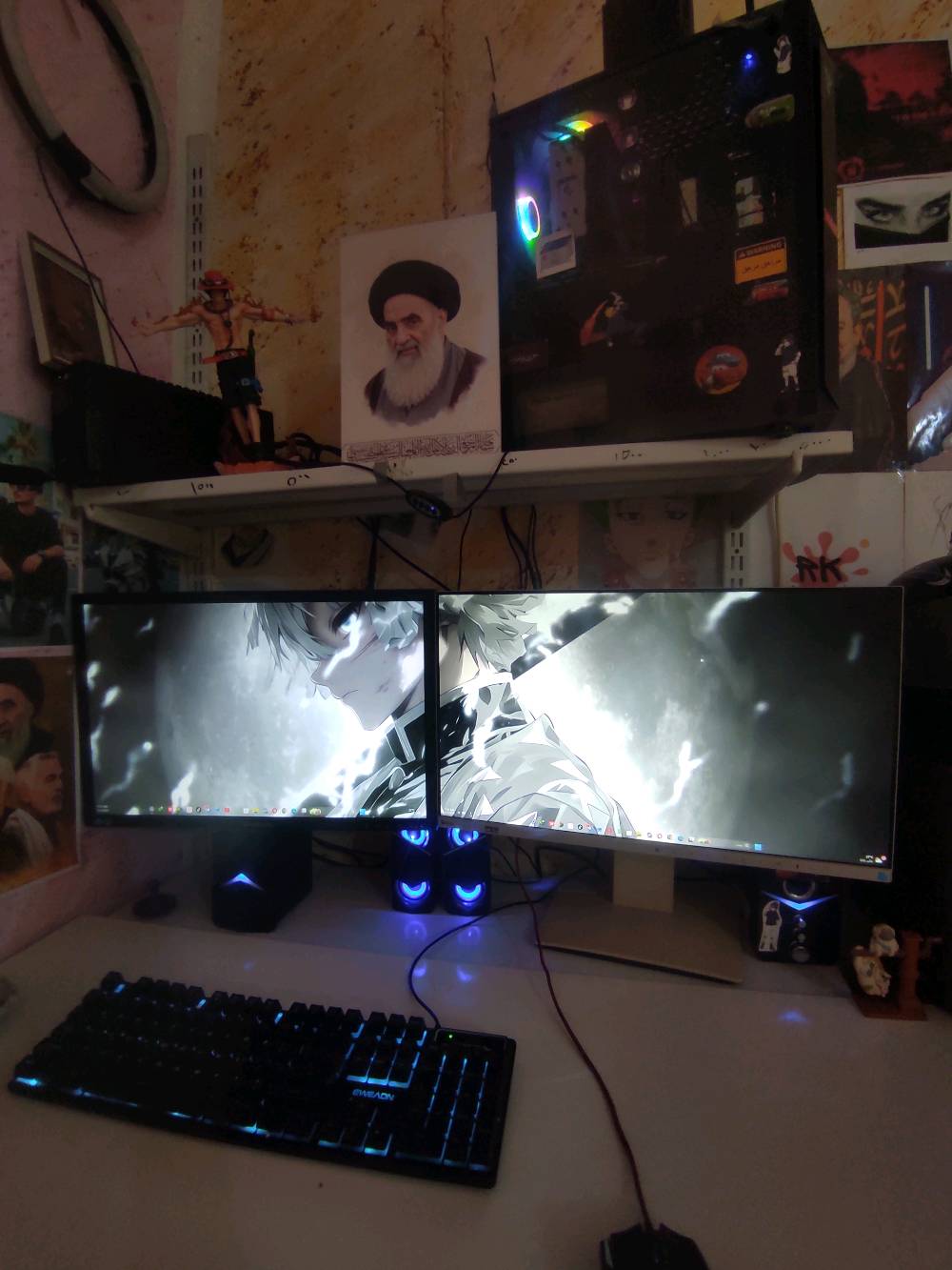 سلام عليكم
للبيع تجميعه pc
وذا كو دراجه مراوس
معالج انتل كور 5
رامات 16
ssd512
 ssd 512
hhd512
بور سبلاي 600w 
شاشه شركه ايزو باله ياباني 
وشاشه سامسون 
ومنضومه سماعات 3سماعات وجهاز تحكم تضغيم صوت وترفيع وهاي سوالف 
كيبورد ميكانيكي RGB 
ماوس كيمنك RGB 
مكاني ناصريه وسعر قابل للتفاوض