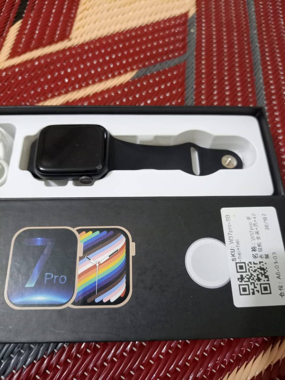 ساعه Watch7برو مال امزون
مع علبه ملحقات كاملة وباركود
السعر 30الف مع توصيل مكاني بغداد


**إذا كنت صاحب هذا الإعلان وتريد حذفه لأي سبب، رجاءا أرسل رسالة إلى الدعم الفني**