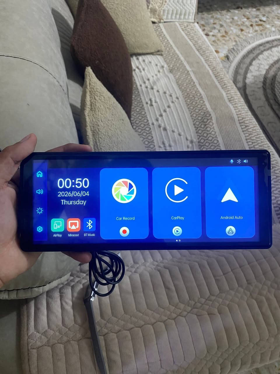 شاشة سياره لمس
وكار بلي جدا راقيه جديد بالكارتون شغال


**إذا كنت صاحب هذا الإعلان وتريد حذفه لأي سبب، رجاءا أرسل رسالة إلى الدعم الفني**