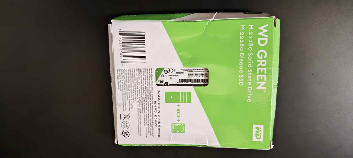 قرص تخزين داخلي من نوع WD Green SATA SSD M.2 2280 بسعة 1 تيرابايت من شركة Western Digital.
المواصفات الأساسية
النوع: SSD M.2
واجهة التوصيل: SATA III.
عامل الشكل: M.2 2280.
السعة: 1 تيرابايت (1TB). بغداد, العراق


**إذا كنت صاحب هذا الإعلان وتريد حذفه لأي سبب، رجاءا أرسل رسالة إلى الدعم الفني**