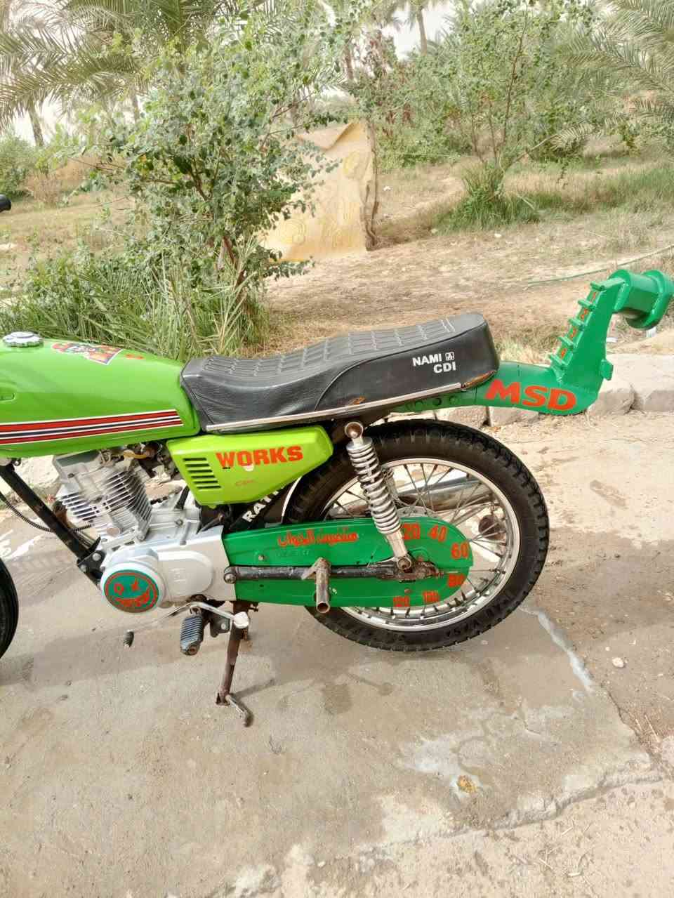 ‏سلام عليكم دراجة للبيع اوراق موديل 19 كاملة دراجة أي ناقص ما أبيها حلوة ونظيفة سعر خاص مكاني سوق الشيوخ ***********
