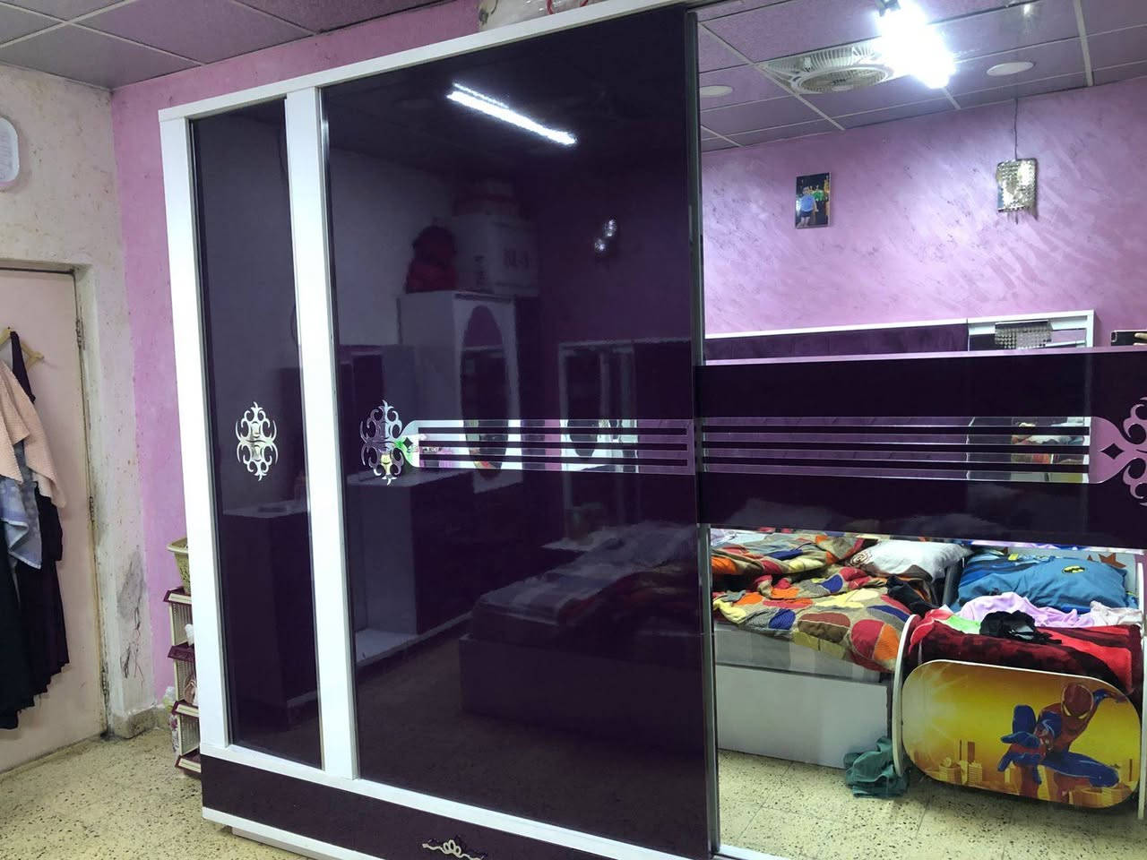 غرفه جديده مستعمله قليل السعر 350 ***********

