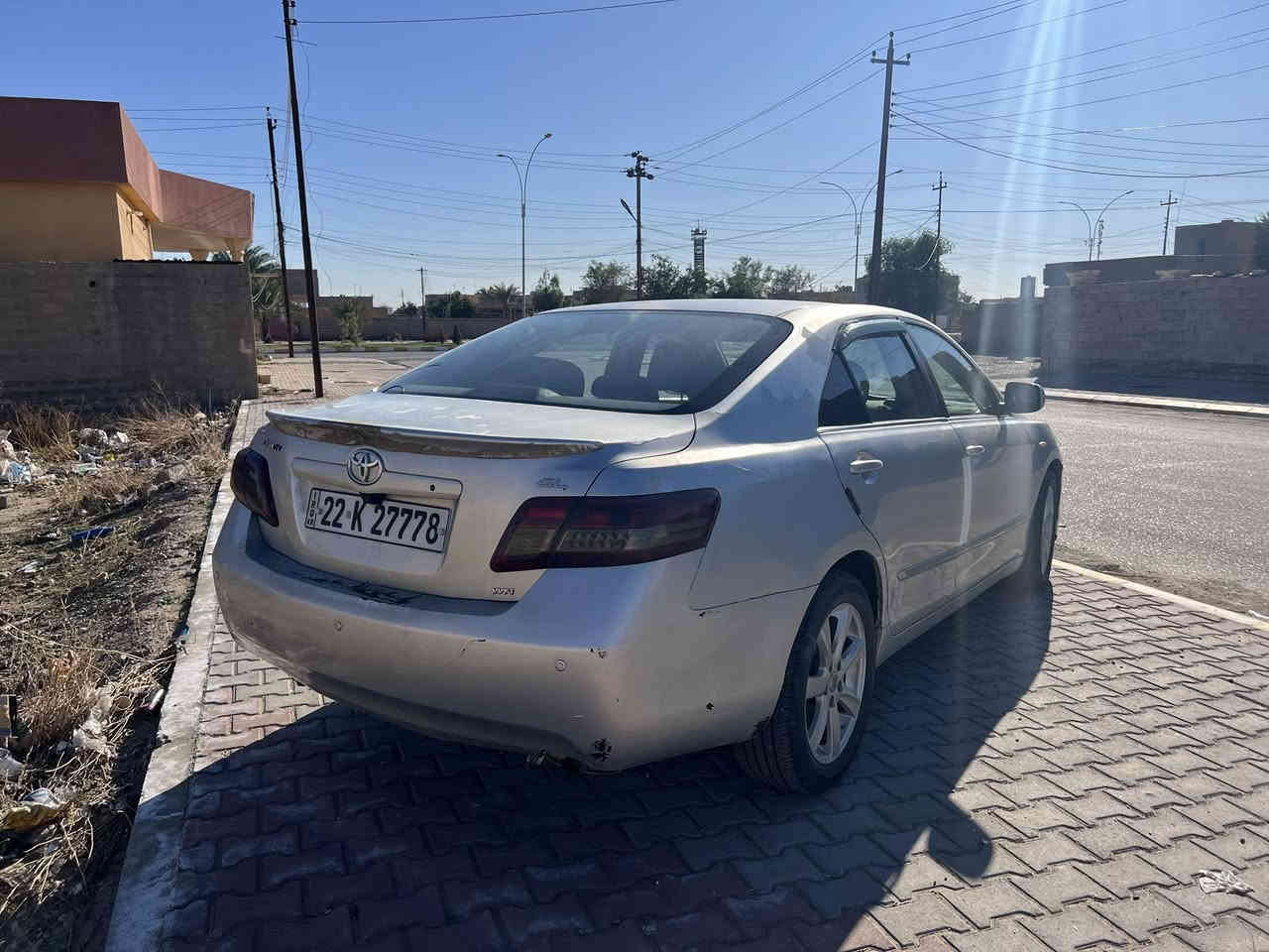 السلام عليكم 
كامري للبيع 
موديل ٢٠١١
رقم اربيل دولي 
شرط التحويل 
محرك شرط 
گير شرط 
تبريد + تدفئة كلها شغاله 
السياره بيها كم قطعة بس اني ابيع حزام 
+ بيها نواقص خفيفه 
تايرات جديدة 
السعر ٩٥ و بيها مجال
مكاني قضاء العلم 
للأستفسار ***********
