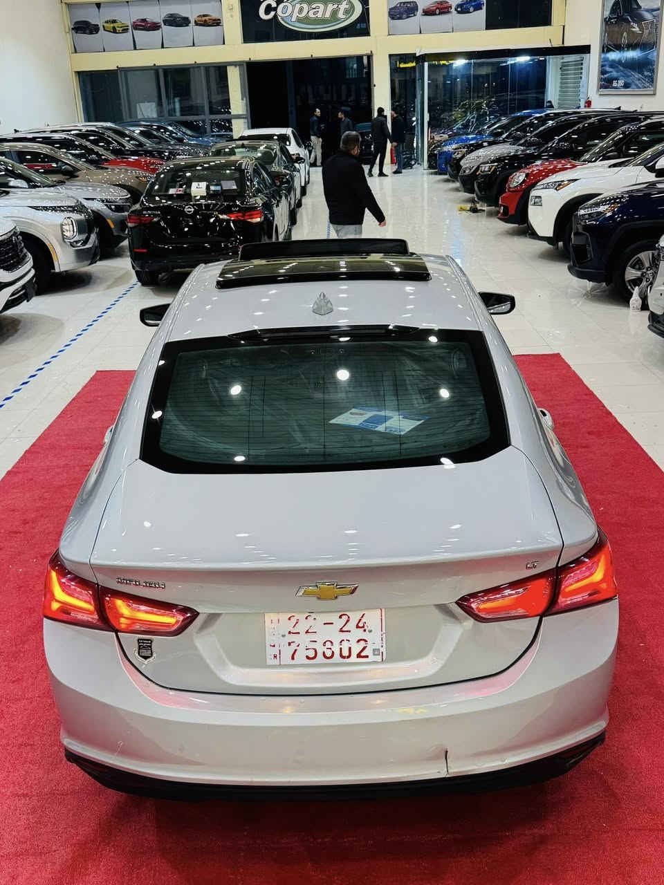 سعر ٩٩$ 
شوفرليت ماليبو ٢٠٢٢
Malibu 2022 LT ++
بانوراما
ظرر/ ٢ قطعة مصبوغ بي دواخل 
سياره كملت فحص و هزه روح شدة رقم نص ساعه
سيارة جاهز و رقمها كاتى
لاستفسار اكثر اتصل رقم

***********
 
#العراق #سليمانية #اربيل #موصل #بغداد
