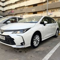 كورلا موديل 22 خليجي مواصفات معروفة بيهة صبغ قليل بالجاملغ الامامي صفح...