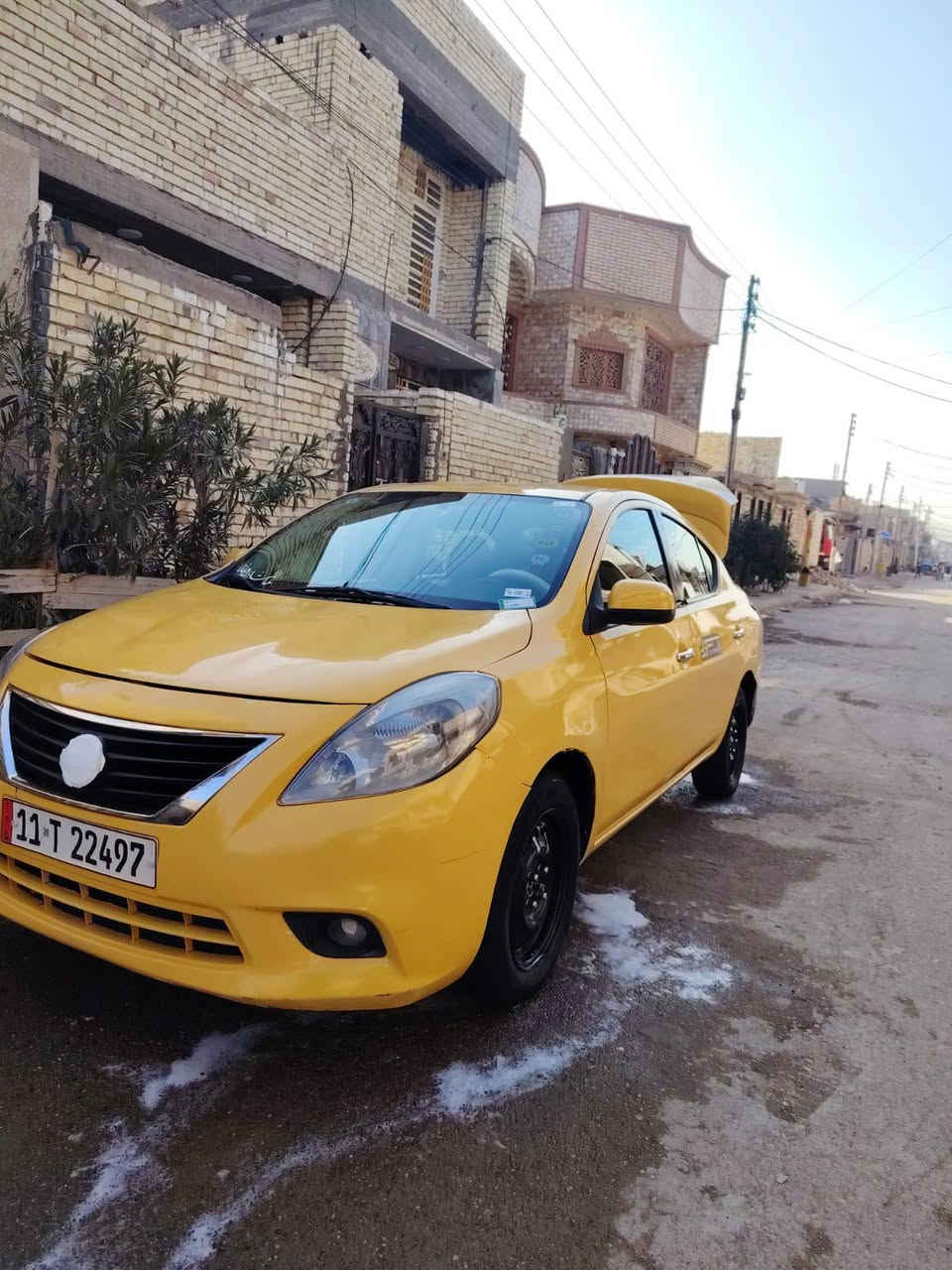 نيسان 2013 بسمي رقم انكليزي سياره نظيفه  صبغ جديد دواخل جديده تخم تاير كير مكينه تبريد مكفول السيارة خير من الله  السعر 76 بيه مجال بغداد العبيدي شارع 20  ***********
