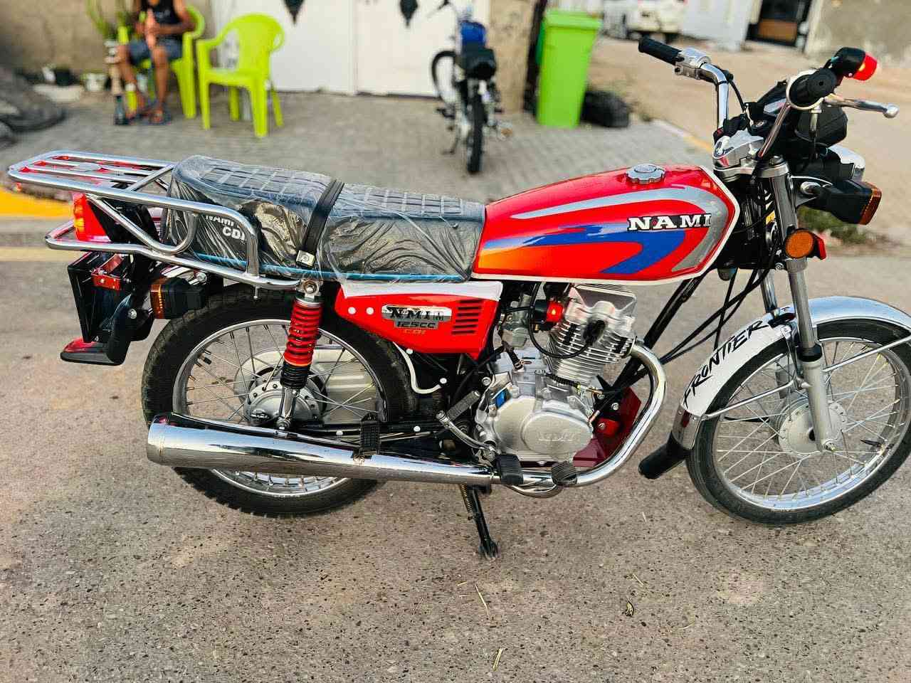 للبيع
نامه أصلي موديل 2023 شلامجة أأصولي تترقم
دراجة جاهزة ونضافة 100٪
انضف من الصور
المكان واسط صويرة
السعر هاذة حساب راعيه ورقمه وبيكم خير ودللو عبدالله التميمي ***********
