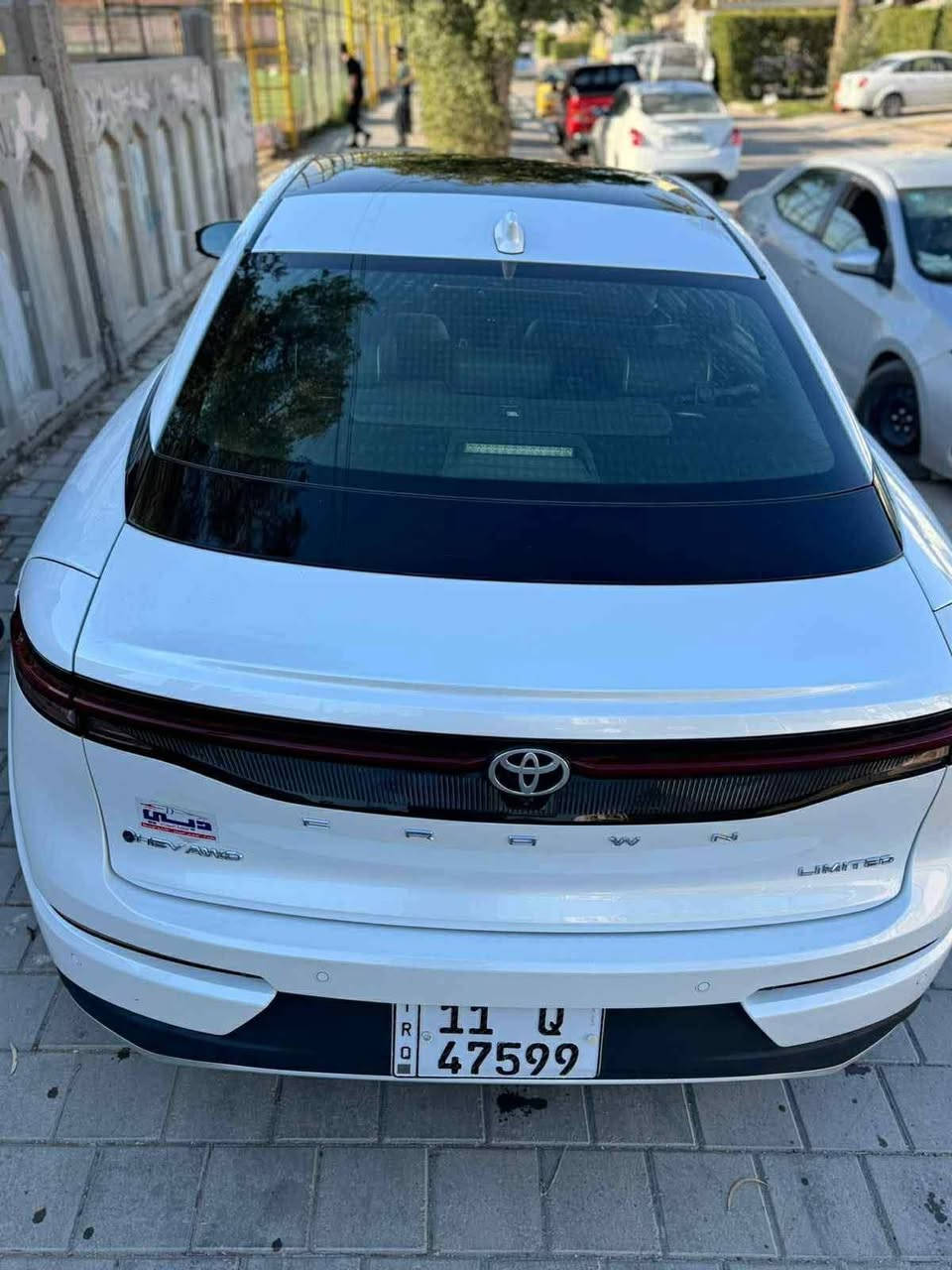 السلام عليكم

كراون 2024 لمتد هايبرد 

مكينه 2500 هايبرد

مرقم بغداد بسمي تحويل ثاني يوم 

ماشية 18 الف

فول مواصفات 1/1 

 الضرر موضح بلصورة 

مكفولة عدى الدعامية الامامية

فول مواصفات

كشن خزن ميموري 
دخول ذكي اربعة ابواب 
مقاعد اماميه تحكم 
مقاعد اماميه تدفئ وتبريد 
مقاعد خلفيه تدفئ 
تدفئ استيرن 
سستم سماعات jbl 
حساس امامي خلفي 
توفق ذاتي 
لايت 4 عدسات 
فور ويل

تبريد قطعتين 

خمس انظمه قيادة 
حجم الويل 19
بدون اي نقص 
بانوراما 
تبريد مناخي

تحديد مسار وقيادة ذاتية

رادار امامي وخلفي 

صفر مسج

السعر 28 الف دولار  

مكاني بغداد حي الجهاد
الاطباء خدمي شارع المطار للتواصل 
***********
