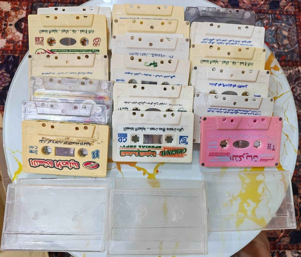 مسجل راديو باناسونيك ياباني اصلي كاسيتين خاصيه التسجيل مع كاسيتات منوعه عدد 20 انتيكا متروك يحتاج تنظيف ابيع فحم سابقا كان شرط الشغل حاليا كاسيت حاشر العنوان الشطرة والسعر ٢٥ الف الشطره, ذي قار


**إذا كنت صاحب هذا الإعلان وتريد حذفه لأي سبب، رجاءا أرسل رسالة إلى الدعم الفني**